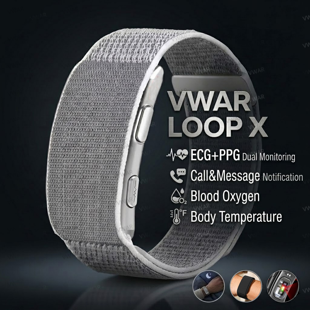 Xbody Health & Wellness - سوار ذكي VWAR Loop X ECG