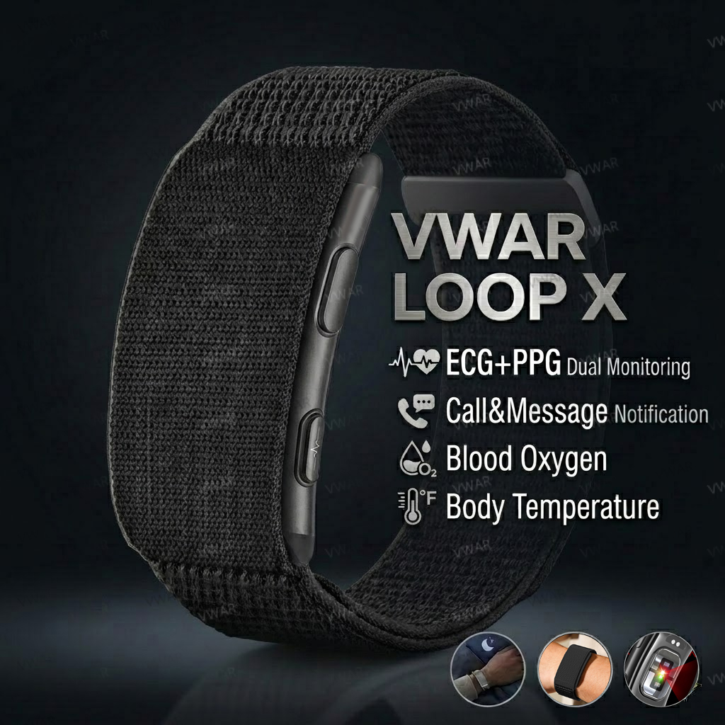 Xbody Health & Wellness - سوار ذكي VWAR LOOP X ECG